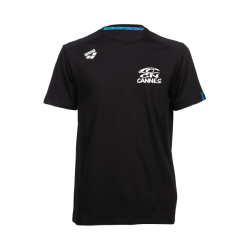 TEE SHIRT UNISEXE - CN Cannes - Noir