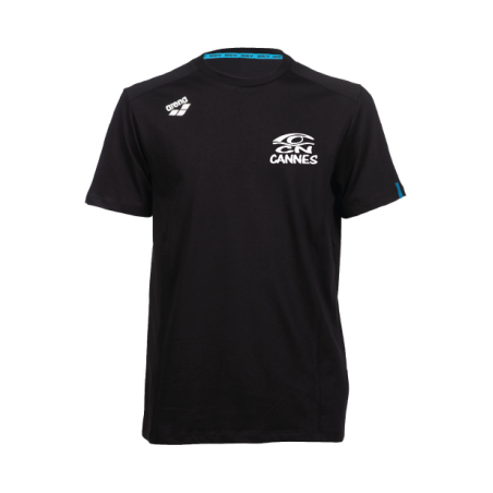 TEE SHIRT UNISEXE - CN Cannes - Noir