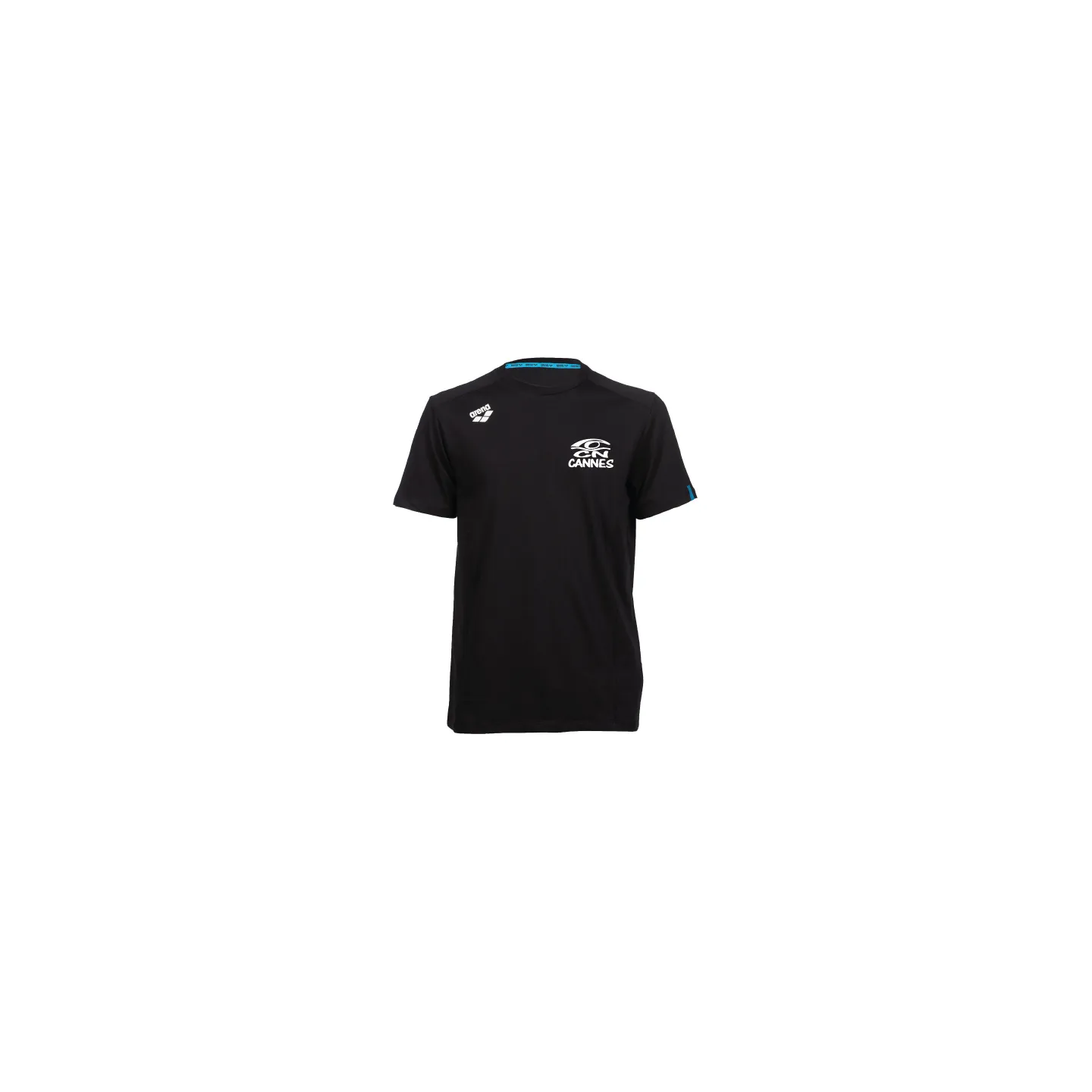 TEE SHIRT UNISEXE - CN Cannes - Noir