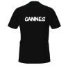 TEE SHIRT UNISEXE - CN Cannes - Noir