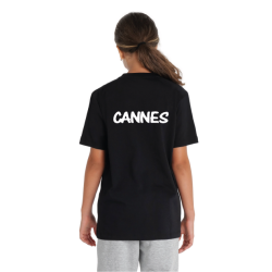 Tee Shirt junior - CN Cannes - Noir
