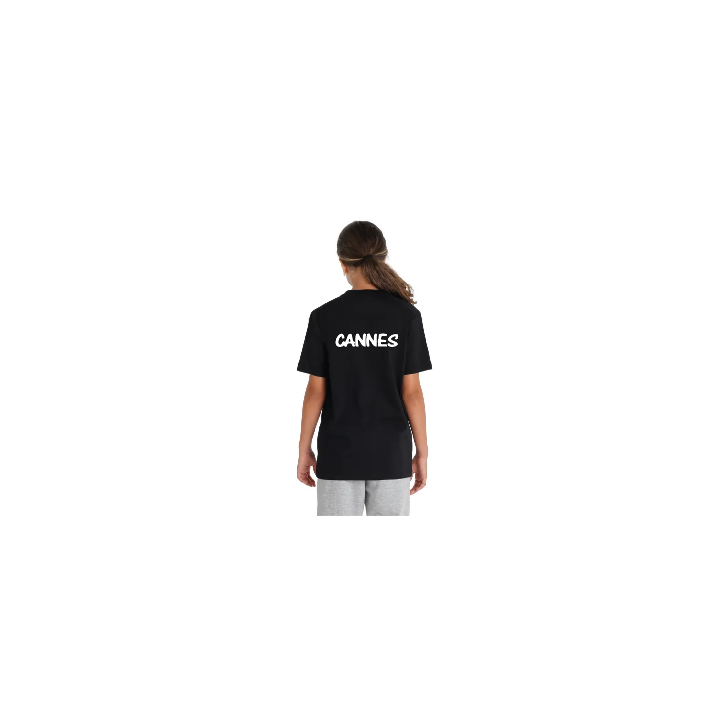 Tee Shirt junior - CN Cannes - Noir