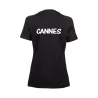 Tee-Shirt Femme - CN Cannes - Noir