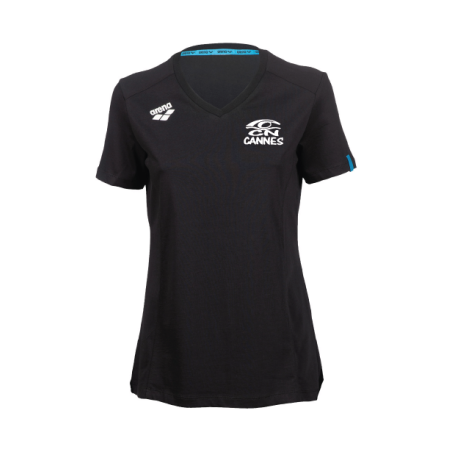 Tee-Shirt Femme - CN Cannes - Noir