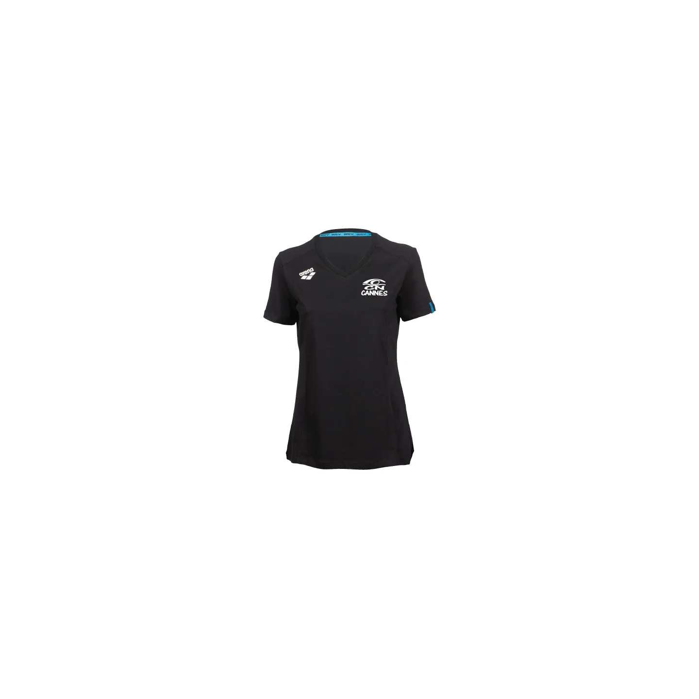 Tee-Shirt Femme - CN Cannes - Noir