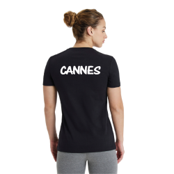 Tee-Shirt Femme - CN Cannes - Noir