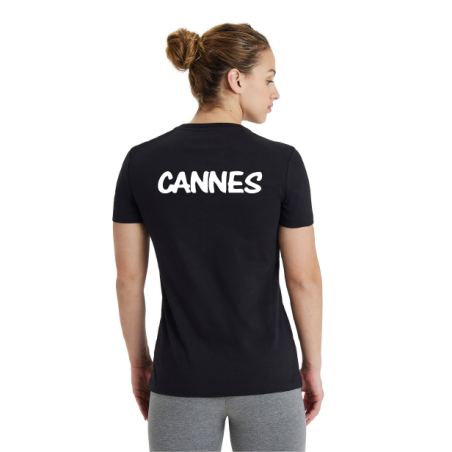 Tee-Shirt Femme - CN Cannes - Noir