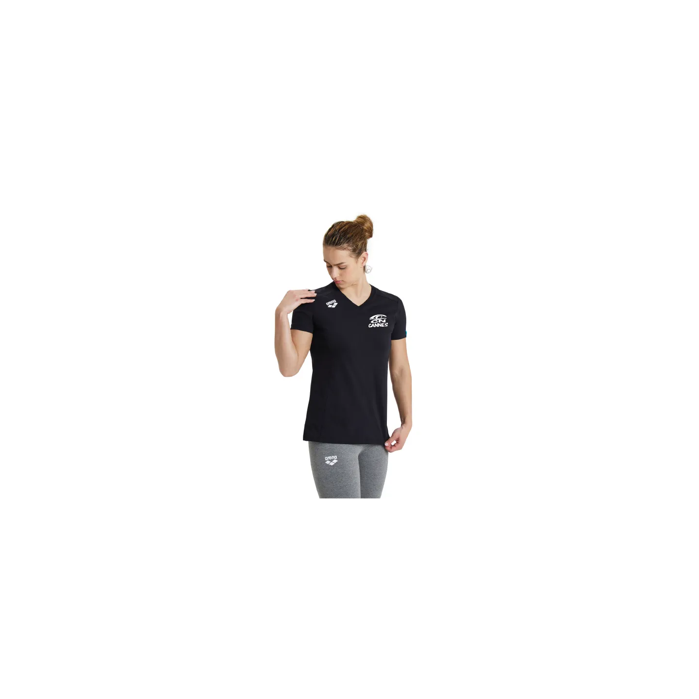 Tee-Shirt Femme - CN Cannes - Noir
