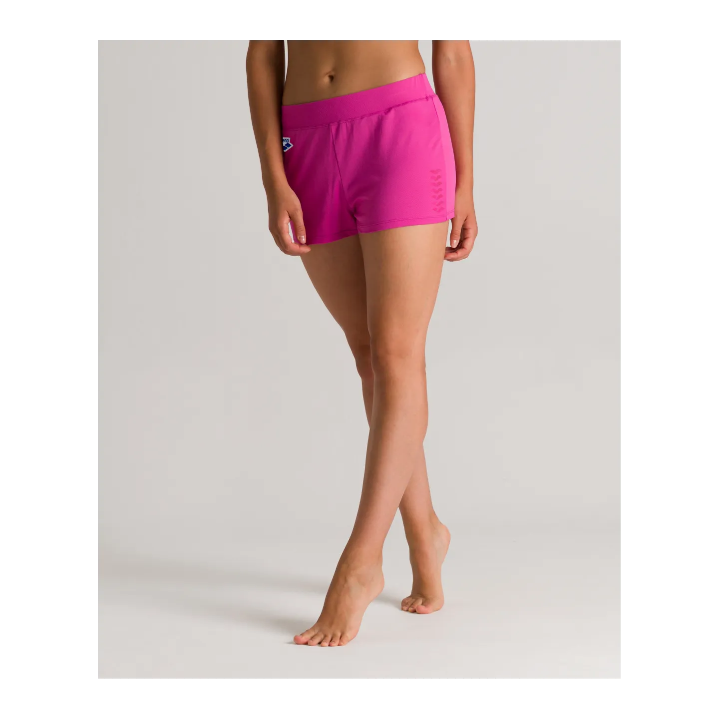 SHORT DE PLAGE ARENA  FEMME PINK FLAMBE