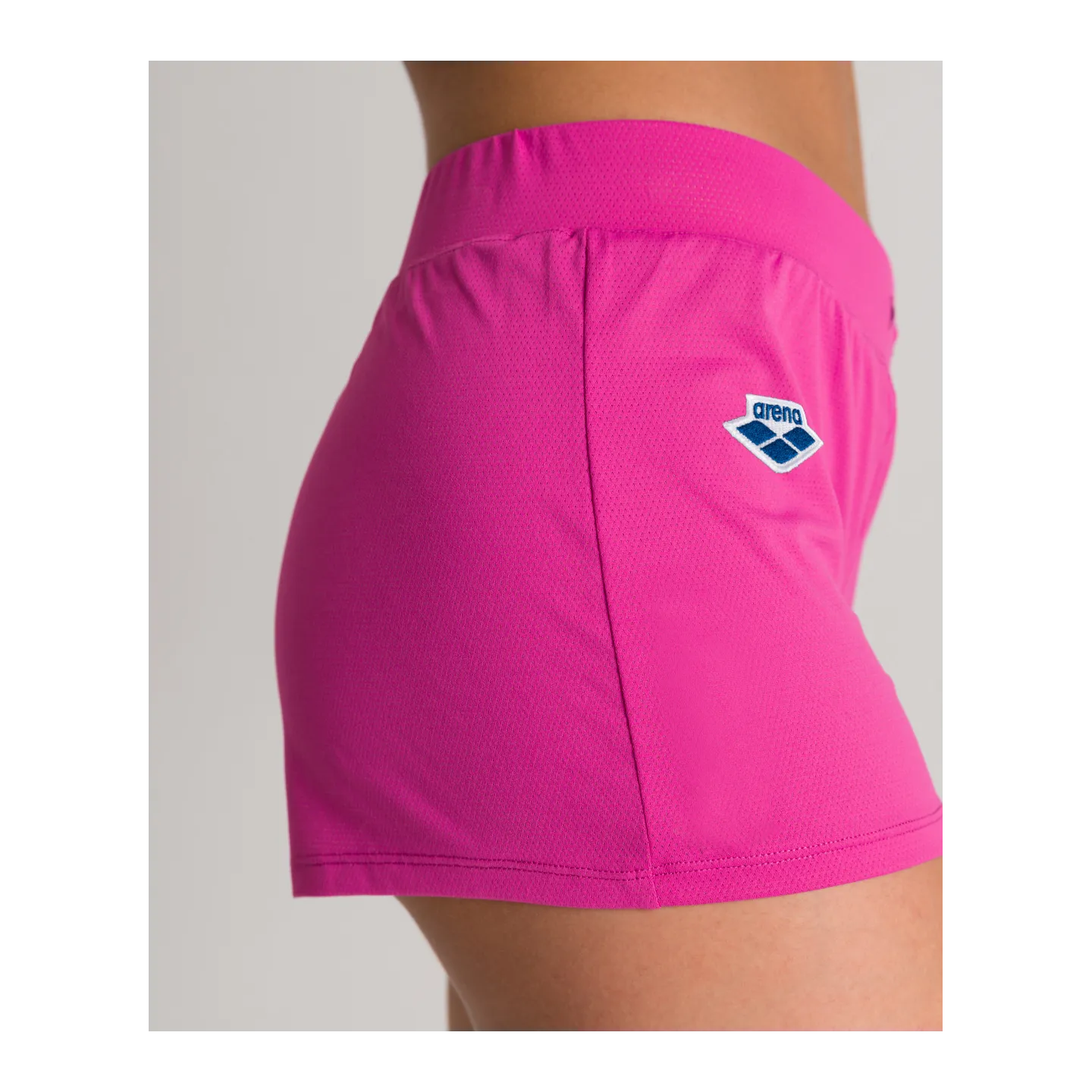 SHORT DE PLAGE ARENA  FEMME PINK FLAMBE