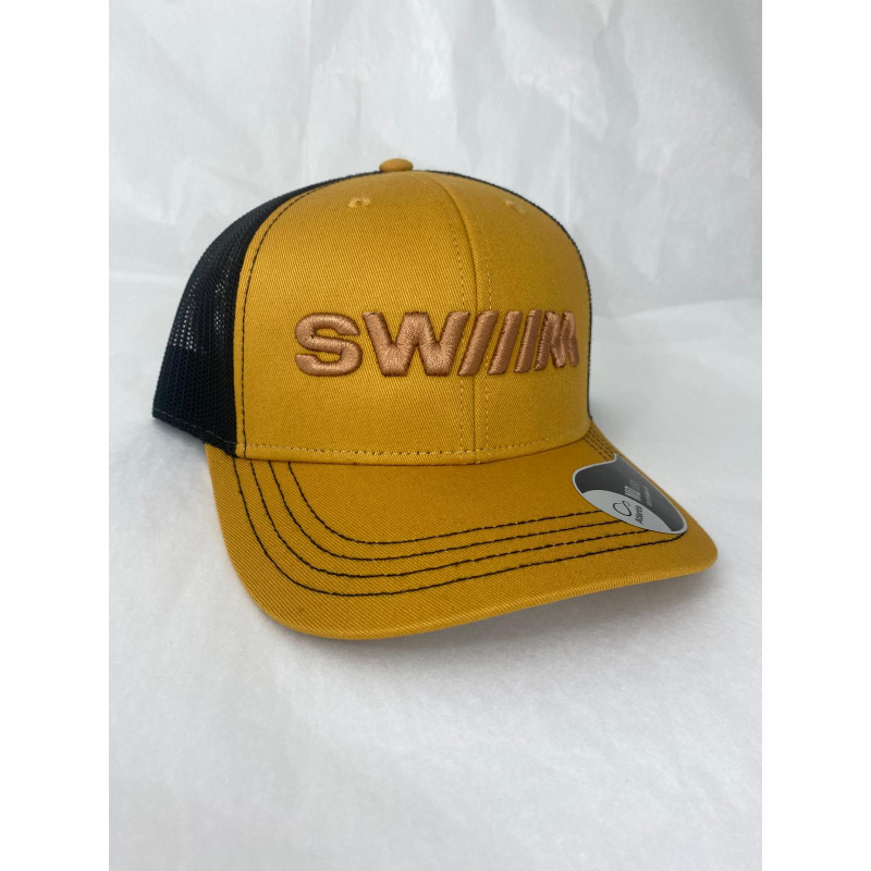 Casquette SWIIIM YELLOW MUSTARD BLACK