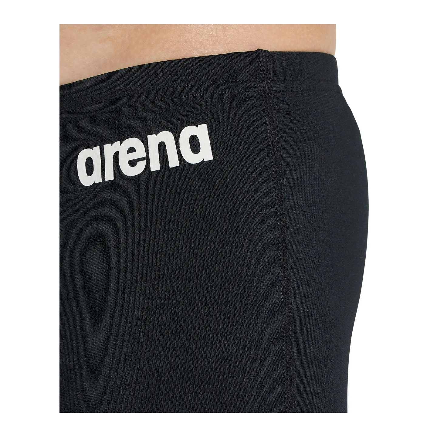 Maillot de Bain BOY'S TEAM SWIM SHORT BLACK WHITE