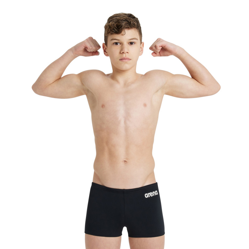 Maillot de Bain BOY'S TEAM SWIM SHORT BLACK WHITE