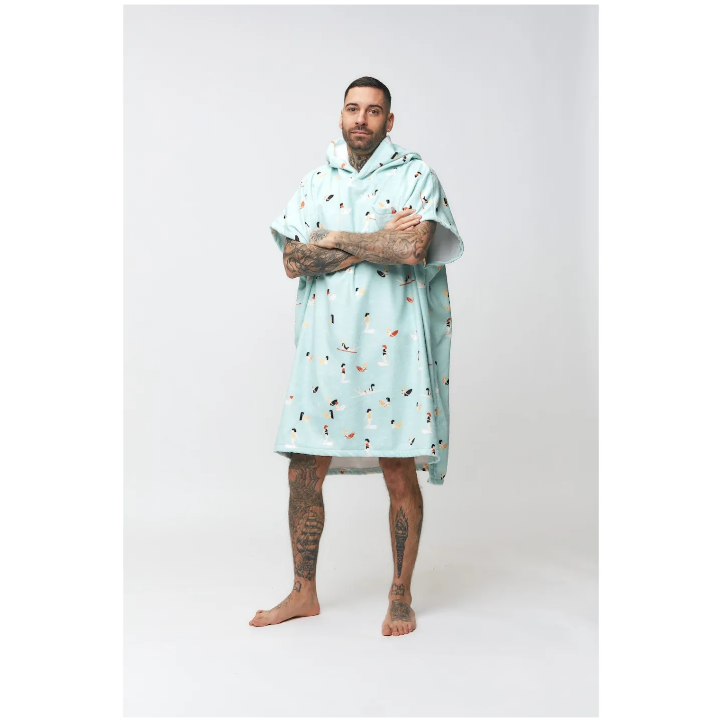 Poncho Madrague - Light Blue