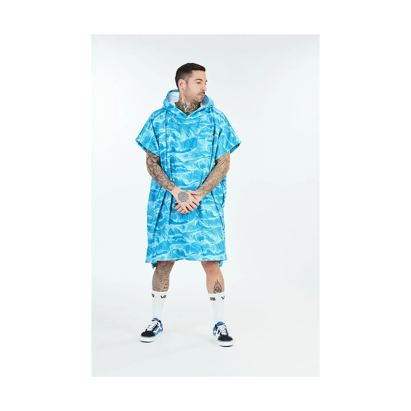 Poncho Ocean - Blue