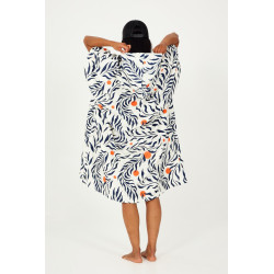 Poncho Spring Series - Feather Leaves