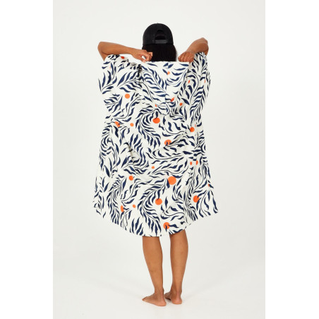 Poncho Spring Series - Feather Leaves