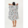 Poncho Spring Series - Feather Leaves