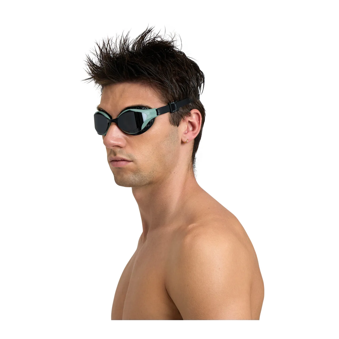 Lunettes Air-Bold Swipe Smoke Dark Olive Balck