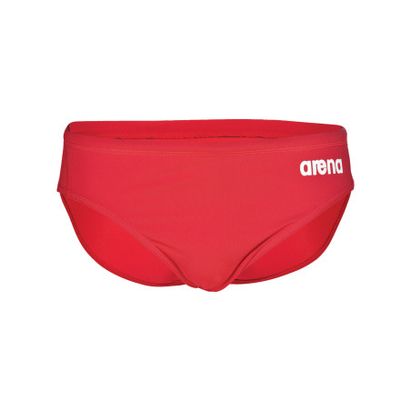 MAILLOT DE BAIN ARENA HOMME MEN'S TEAM SWIM BRIEFS SOLID RED WHITE