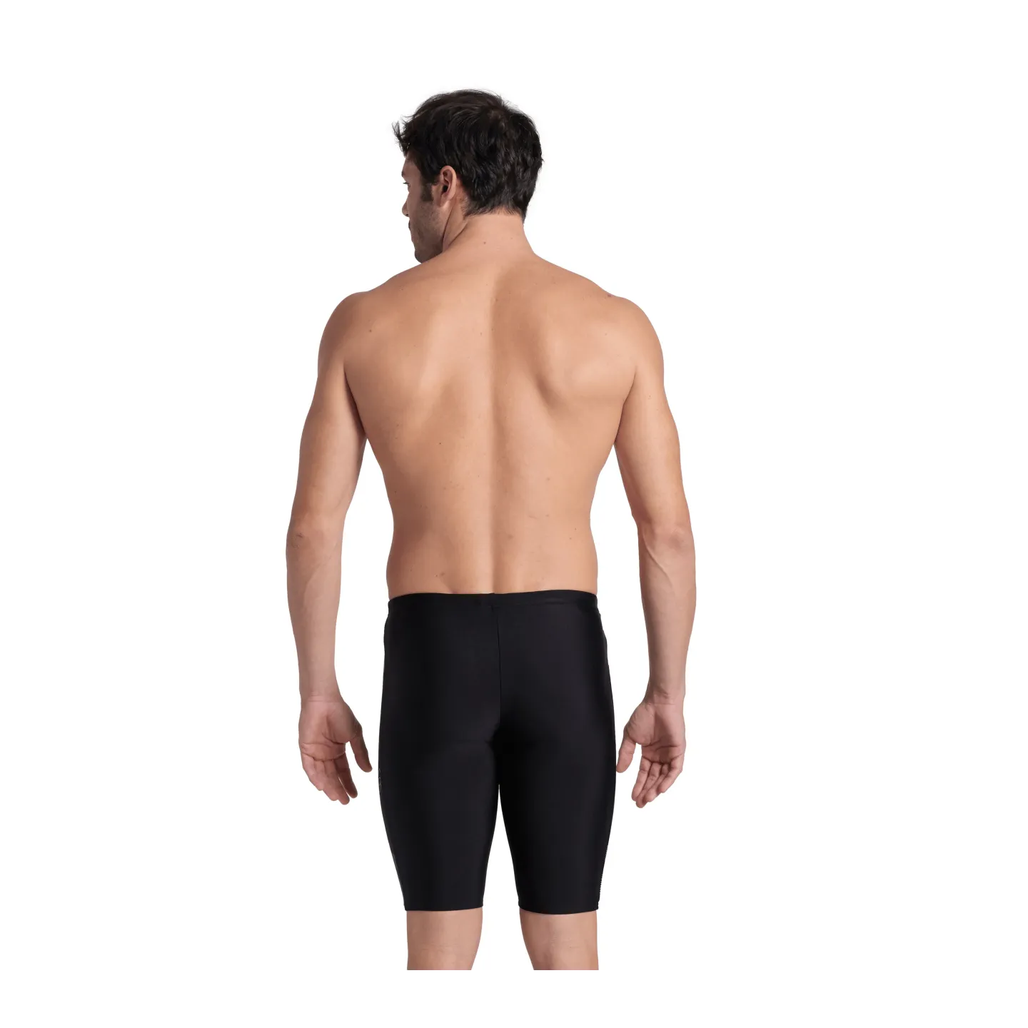 MEN' .S ARENA GLEAM SWIM JAMMER-BLACK