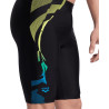 MEN' .S ARENA GLEAM SWIM JAMMER-BLACK