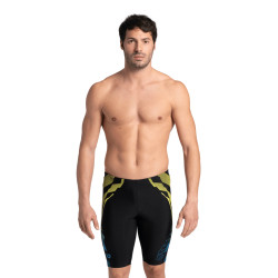 MEN' .S ARENA GLEAM SWIM JAMMER-BLACK