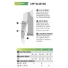 Manchon de compression haut de bras Arm Sleeves unisex