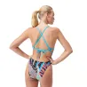 Maillot de bain Speedo Femme ECO+ ALLOV DIG TIE BACK MUL/RED