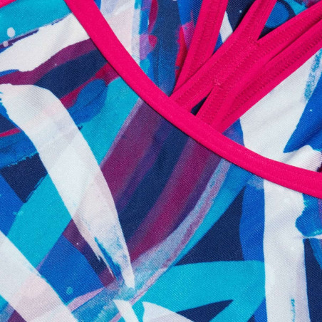 Maillot de bain Speedo Femme ECO+ ALLOV DIG STARBACK PUR/BLU