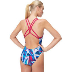 Maillot de bain Speedo Femme ECO+ ALLOV DIG STARBACK PUR/BLU