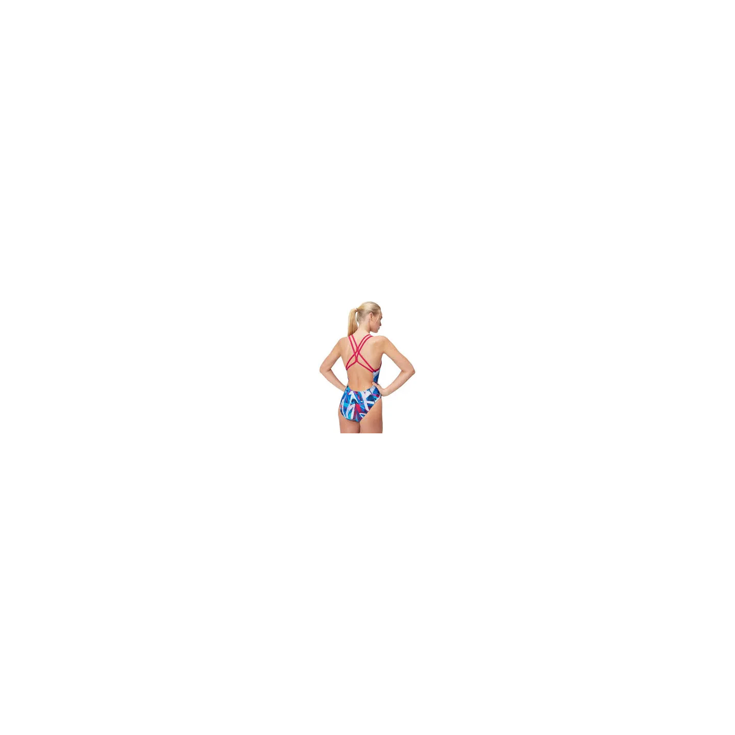 Maillot de bain Speedo Femme ECO+ ALLOV DIG STARBACK PUR/BLU