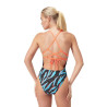 Maillot de bain Speedo Femme ECO+ ALLOV DIG LATTICE TIE-BACK BLA/BLU