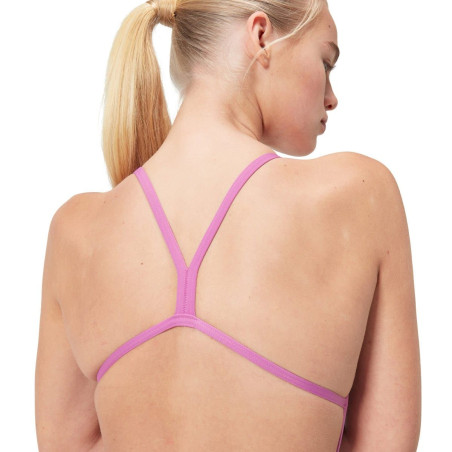 Maillot de bain Speedo Femme ECO+ ALLOV DIG VBACK BLU/PIN