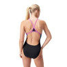 Maillot de bain Speedo Femme ECO+ PLACEM DIG TURNB BLA/PIN