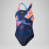 Maillot de bain Speedo Femme ECO+ PLACEM DIG POWERBACK NAV/RED