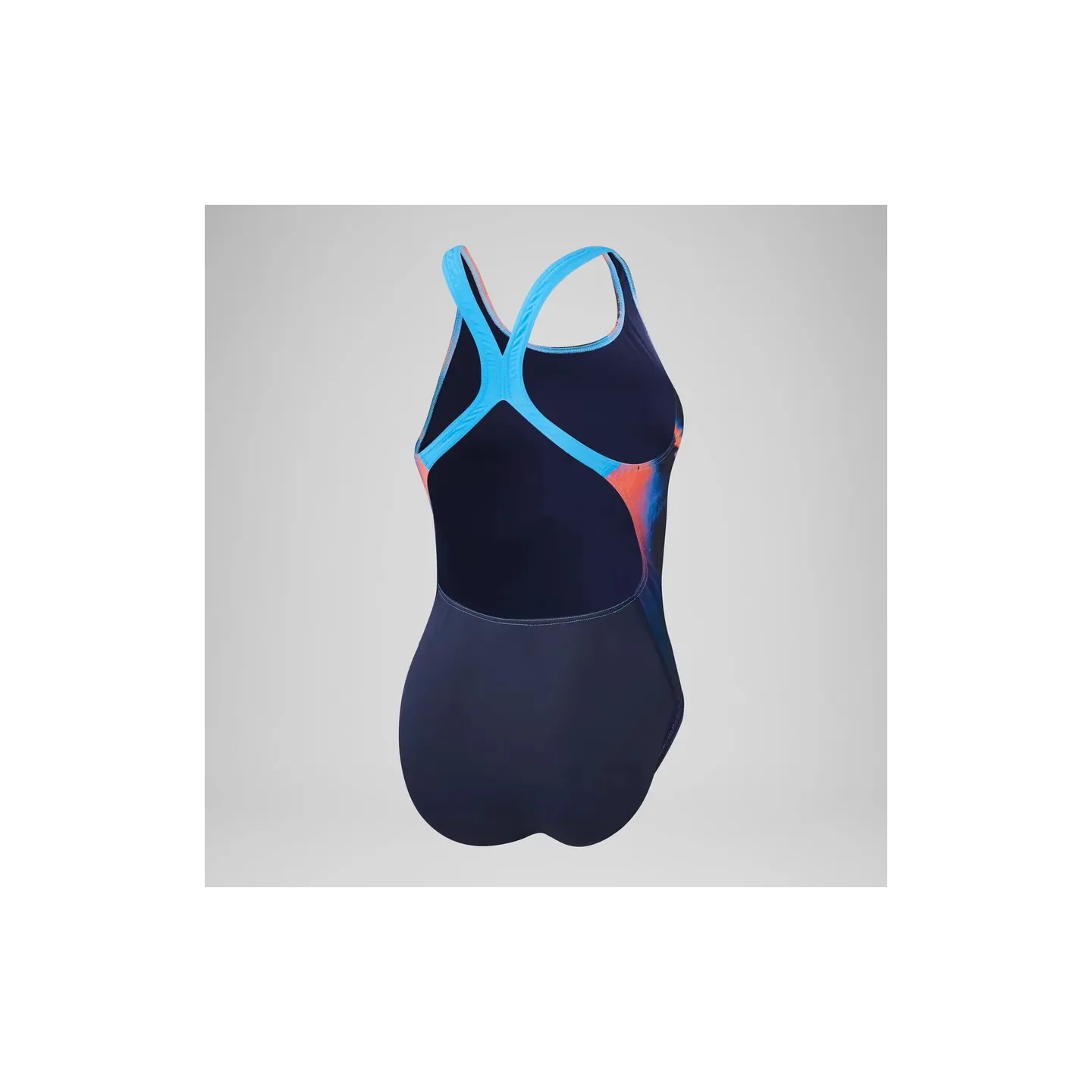 Maillot de bain Speedo Femme ECO+ PLACEM DIG POWERBACK NAV/RED