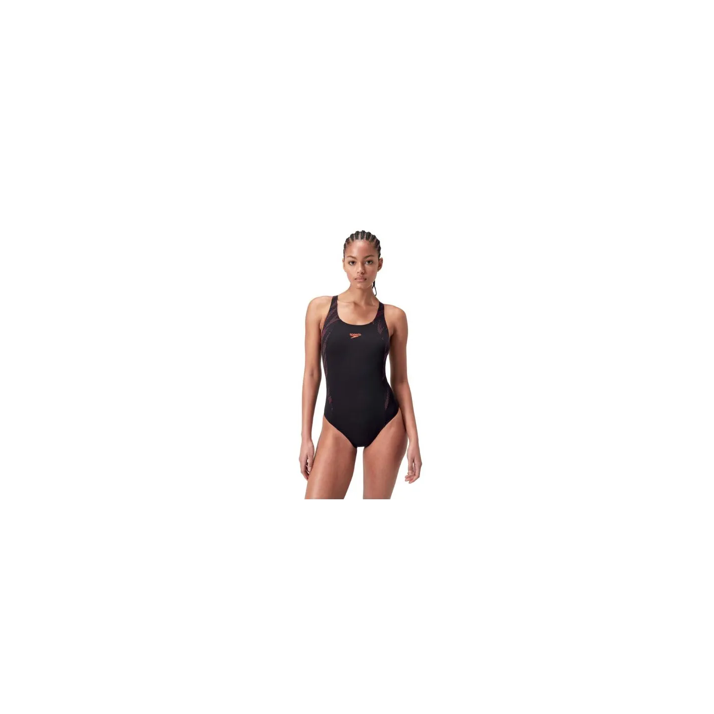Maillot de bain Speedo Femme ECO+ H-BOOM SPLICE MUSCLEB BLA/PUR