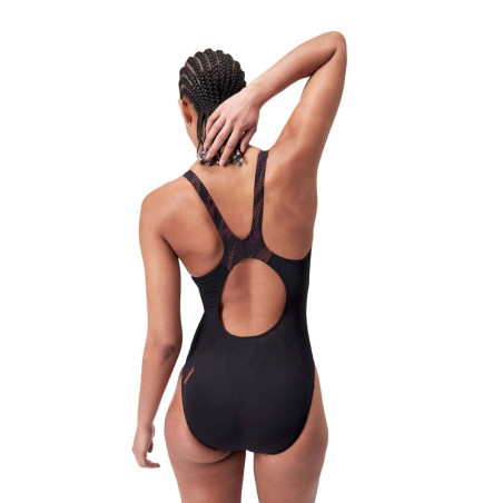 Maillot de bain Speedo Femme ECO+ H-BOOM SPLICE MUSCLEB BLA/PUR