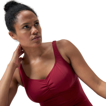 Maillot de bain Speedo Femme ECO AQUANITE SHAPING 1P RED