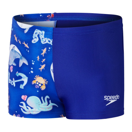 Maillot de bain Speedo Junior ECO DIG ALLOV AQSH BLU/YEL