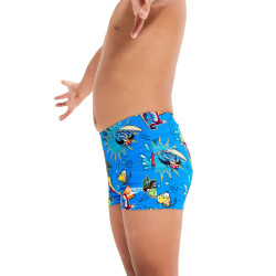 Maillot de bain Speedo Junior ECO DIG ALLOV AQSH BLU/YEL