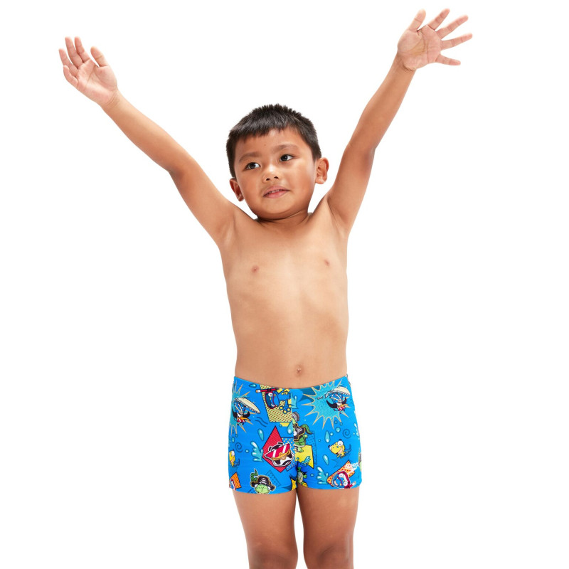Maillot de bain Speedo Junior ECO DIG ALLOV AQSH BLU/YEL