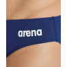 MEN'S TEAM SWIM BRIEFS SOLID NAVY-WHITE