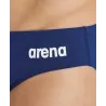 MEN'S TEAM SWIM BRIEFS SOLID NAVY-WHITE