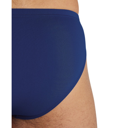 MEN'S TEAM SWIM BRIEFS SOLID NAVY-WHITE