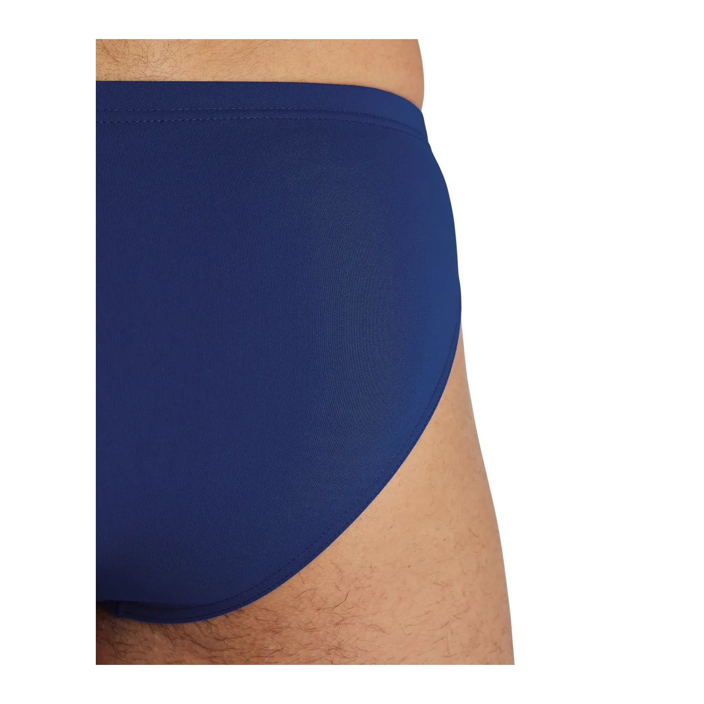 MEN'S TEAM SWIM BRIEFS SOLID NAVY-WHITE