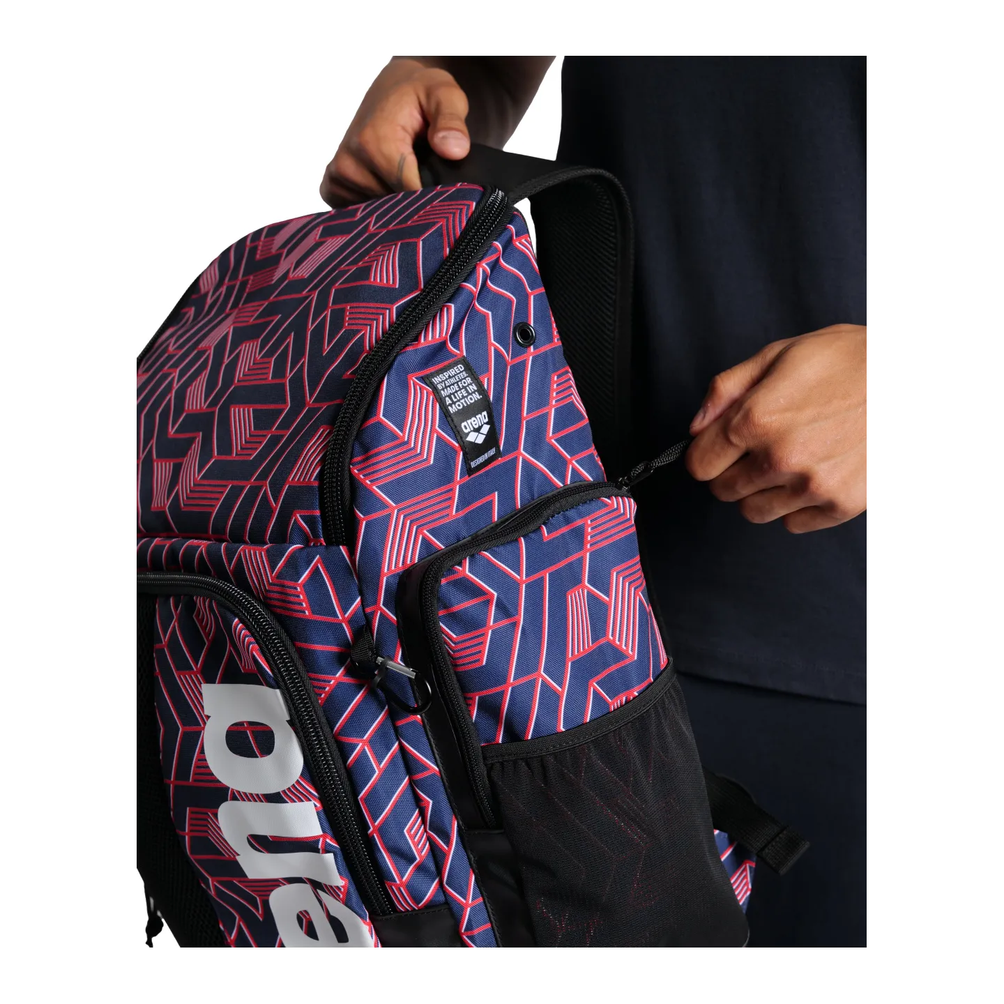 SPIKY III BACKPACK 45 ALLOVER ESCAPE RWB