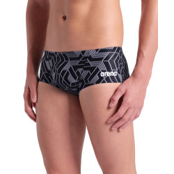MEN'S ARENA ESCAPE SWIM LOW WAIST SHORT TEAM BLACK