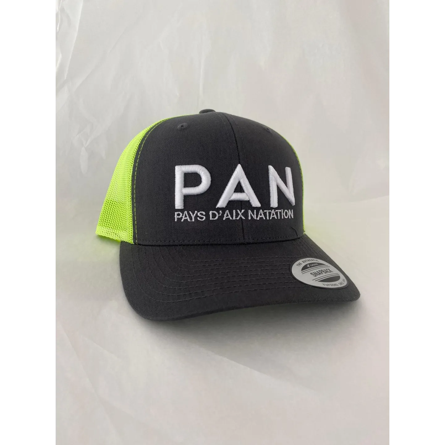 Casquette retro trucker Charcoal/Neon Green Pays d'Aix Natation (copie)